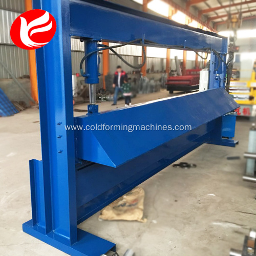 Hydraulic metal sheet shear machine plate shearing machine